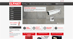 Desktop Screenshot of elfnet.cz